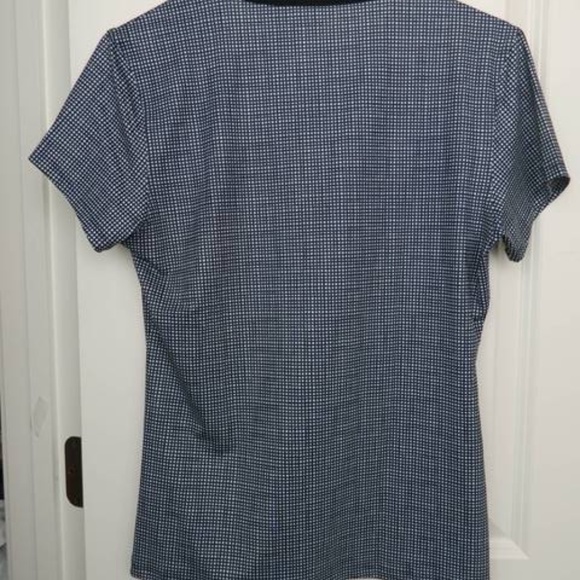 TORY BURCH SPORT V-Neck Tennis Top Sz M - Picture 3 of 3